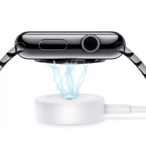 Lätt laddare för klocka, kompatibel med generation 1-8, stabil laddningskabel för iWatch
