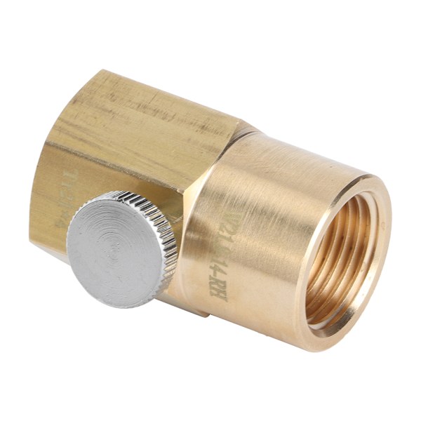 Tr21x4 til W21.8-14-RH CO2-adapter, sodavand CO2-cylinderadapter, påfyldningsventil, forbindelsesstykke