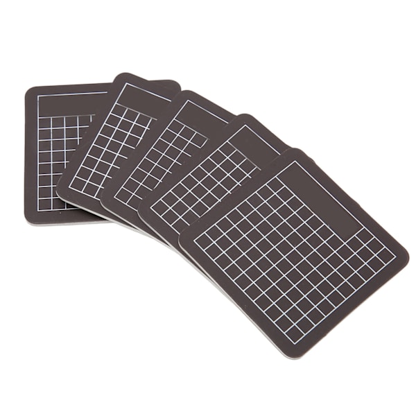5 stk Skæremåtte PVC Mini Sød Dobbeltfarvet Selvhelbredende Skærebræt til Quiltning Syning Scrapbog 6 X 6 cm