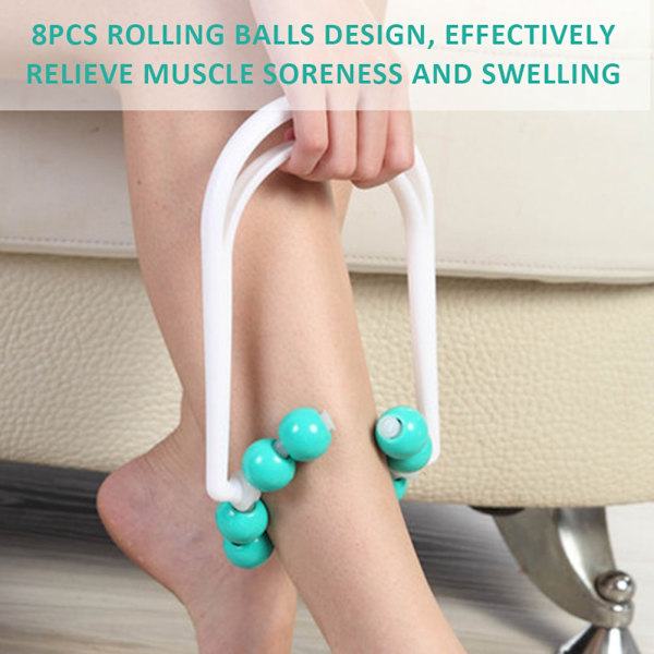 Leg Roller Ball Massager Muskel Smerter Smertelindring Kalv Ben Slanking Massasje Verktøy