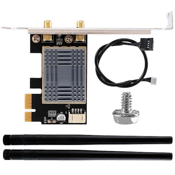 N1202 AR5B22 2.4G/5G Dual Band PCIE Netværkskort med Bluetooth 4.0