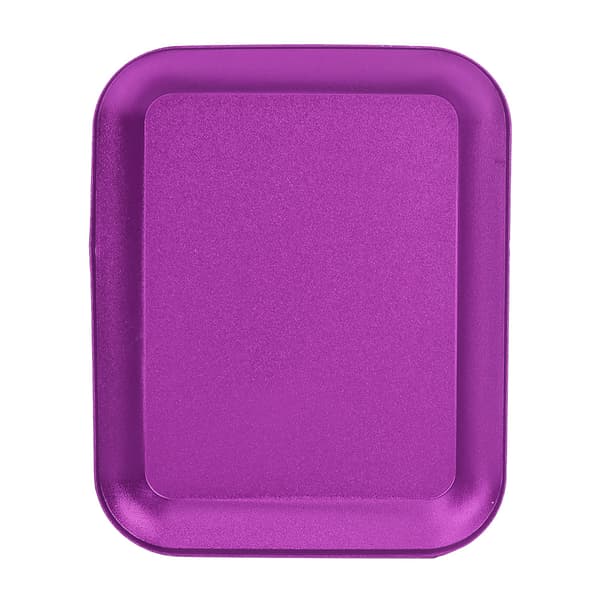 Magnetisk bakke til smådele, plade til opbevaring af skruer, møtrikker, bolte (lilla)