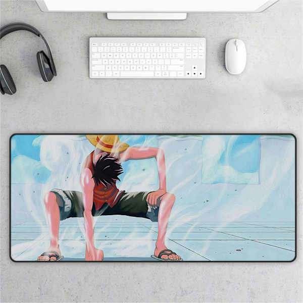 Musematte Vanntett Forhindre Skli Flekkbestandig Anime Mønster Gummi Datamaskin Skrivebordsmatte for Kontor Spill (CMP461) 75x40cm/30inx16in