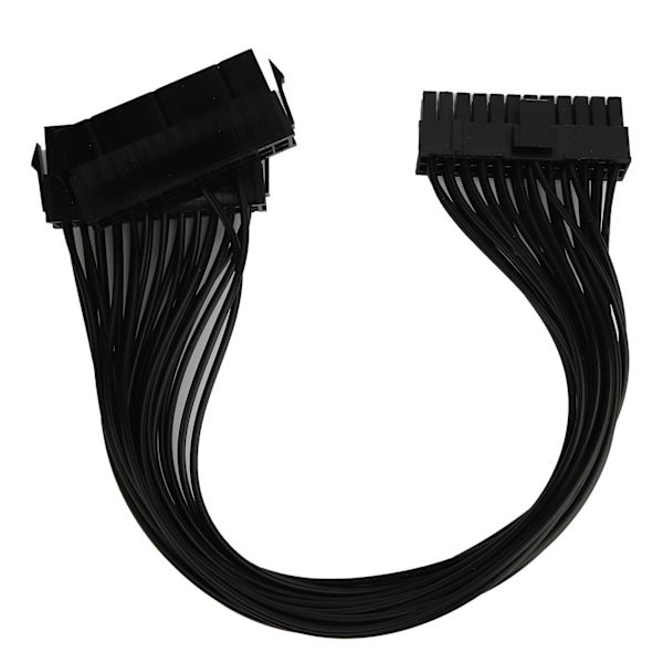 5 st Dual Power Supply Start Cable ATX 24Pin till moderkort Synkron förlängningssladd