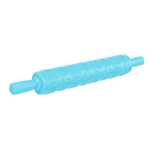 Fondant Kavel Rulle Plast Präglad Rulle för Kakor Kex Bakverk Tårta Dekoration Fjäril