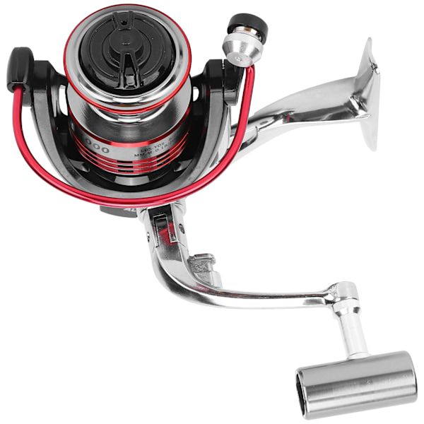 AL Metal Spinning Reel 13+1BB 5.0:1 Vaihdesuhde Taitettava Vapatuki Kalastuspyörän Lisävaruste (AL1000)