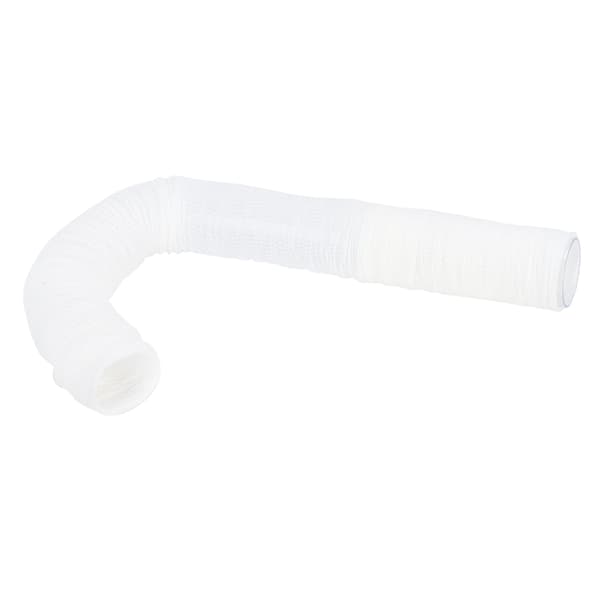 PVA Cylinder Vandopløseligt Net PVA Mesh Opløseligt Fiskefoderfælde Strømpe Agnpose Φ37mm / 1.5in X 5m / 16.4ft