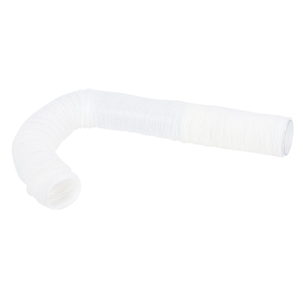 PVA sylinder vannløselig nett PVA mesh løselig fiskeforer felle strømpe agnpose Φ37mm / 1.5in X 5m / 16.4ft