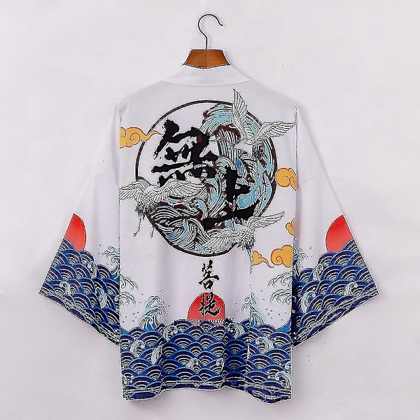 Samurai Kimono Streetwear Shirt - L Size