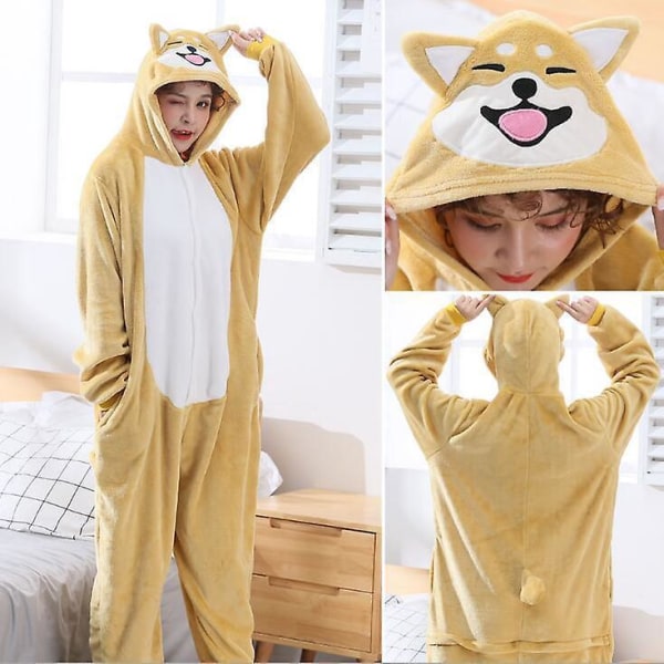 Akita Dog Onesie - Mysiga vintersovkläder för kvinnor och flickor