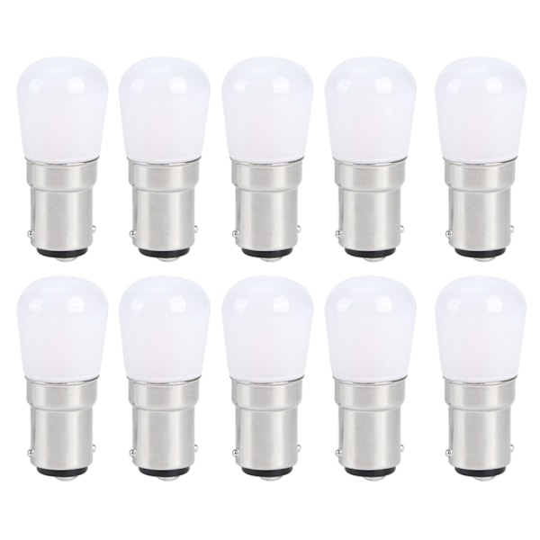 10 st 1,5 W B15 LED-lampa Krona Taklampa Vägglampa Varmvitt Ljuslampa Lampa Tillbehör