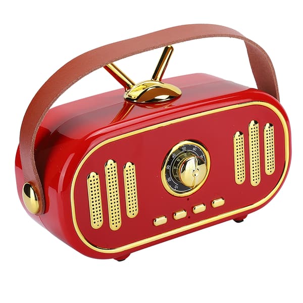 Mini kannettava retro langaton Bluetooth-kaiutin ladattava plug-in-korttimusiikkisoitin