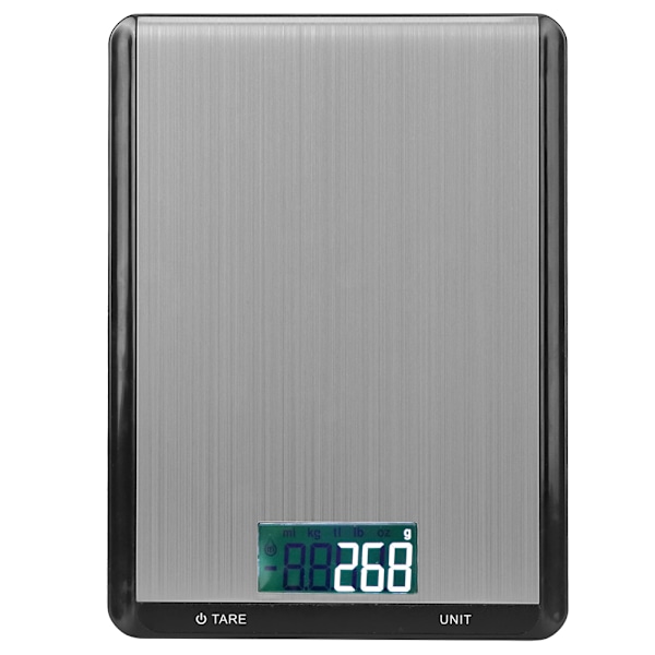 10kg/1g Stainless Steel Kitchen Weight Portable Electronic Digital Food Scale for Baking