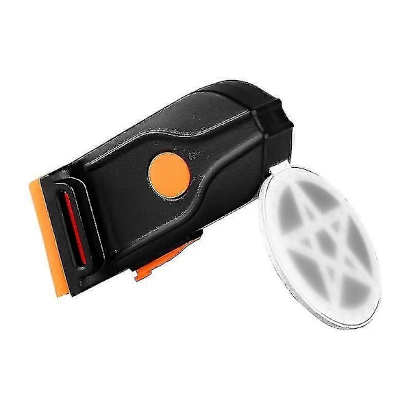 Ny Hjerteformet LED Sykkellys USB Oppladbar Sykkel Baklys Vanntett MTB B