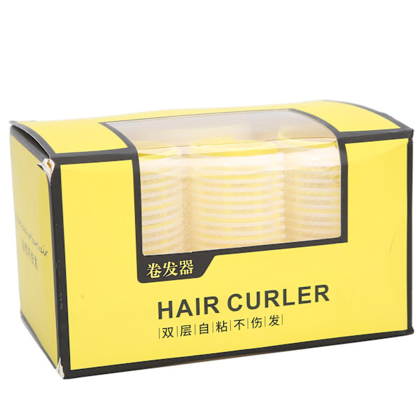 6 stk Hårruller Air Bangs Hårrulle Dobbeltlags Hårrullere Frisørrulle