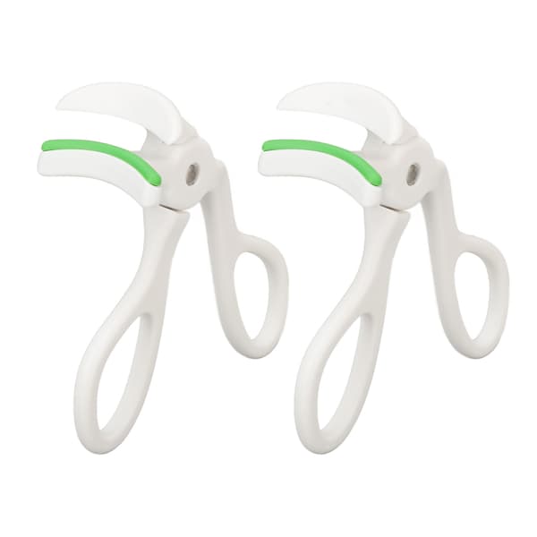 2 st ögonfransböjare Precision Curl Control vidvinkel med påfyllningsdynor Lash Lift Curling Tool med påfyllningsdynor