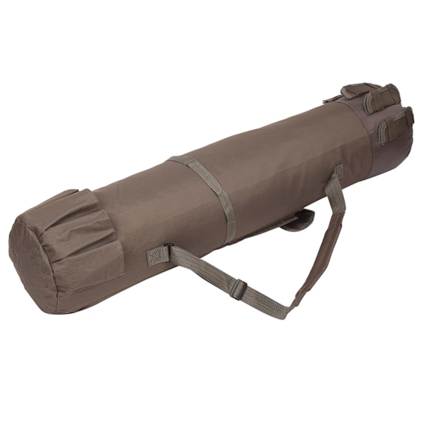 Multifunksjonell fiskestangpose med oppbevaringspose for stangveske (Khaki)