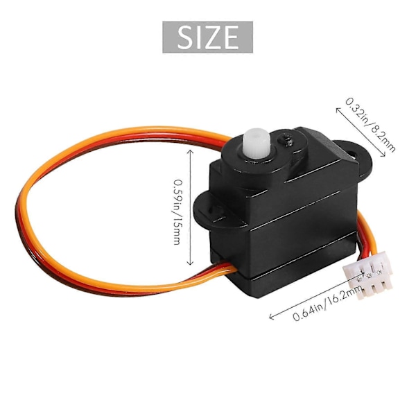 2g Digital Servo 2.2g Servo kompatibel med -modell Fly Lastebiler Orlandoo Hunter Oppgraderingsdeler Universal