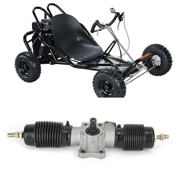 360 mm:n ruostumattomasta teräksestä valmistettu ohjaustehostimen akseli sopii DIY-kiinalaisiin ATV-, UTV- ja moottoripyörän osiin
