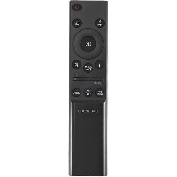 Erstatningsfjernbetjening AH81-15047A til soundbar, sort