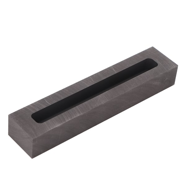 10 ml grafittform rektangulær grafittstøpeform for gull Sølv Raffinering Støping Smelting