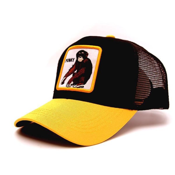 Print Unisex Mesh Snapback Trucker Baseball Cap