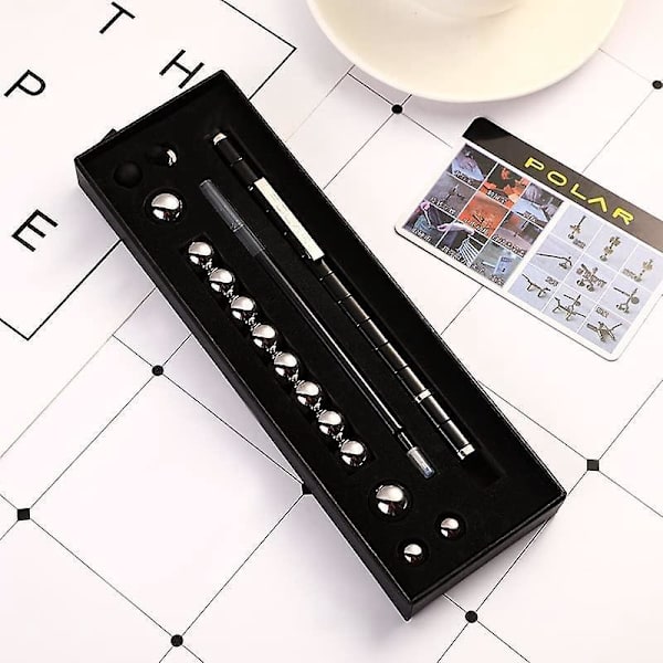 Magnetisk Fidget Leksak Penna Multifunktionell Deformerbar Skrivpenna Stressavlastning Present för Barn