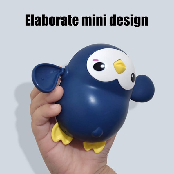 Vauvan kylpylelu pingviini lelut vetokellon uiminen pingviini kelluvat lelut uinti kellokone vesilelut
