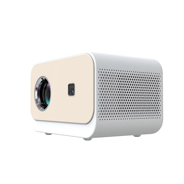Smartprojektor Elektrisk Fokusering WiFi-projektor 1080P HD EU-plugg