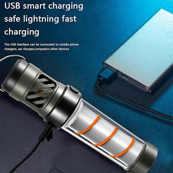 Hyttysansa, USB-latauksella toimiva Buzzbug-hyttysten tappaja, Buzzbug-lyhty, kannettava hyttyskarkotin kotiin, retkeilyyn, piknikille -GSL FF GY ZD W