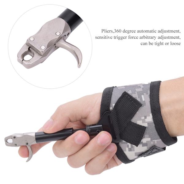 Canvas Handledsrem Compound Bow Release Aid Tool Jaktpil Bågskytte Tillbehörcanvas
