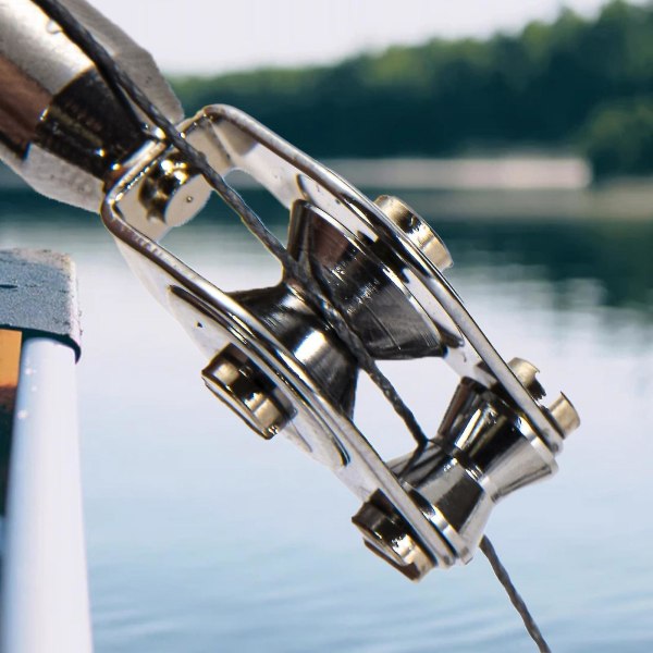 Rostfritt stål bärbar fiskespö Roller Tip Top Guide för fiskeentusiaster