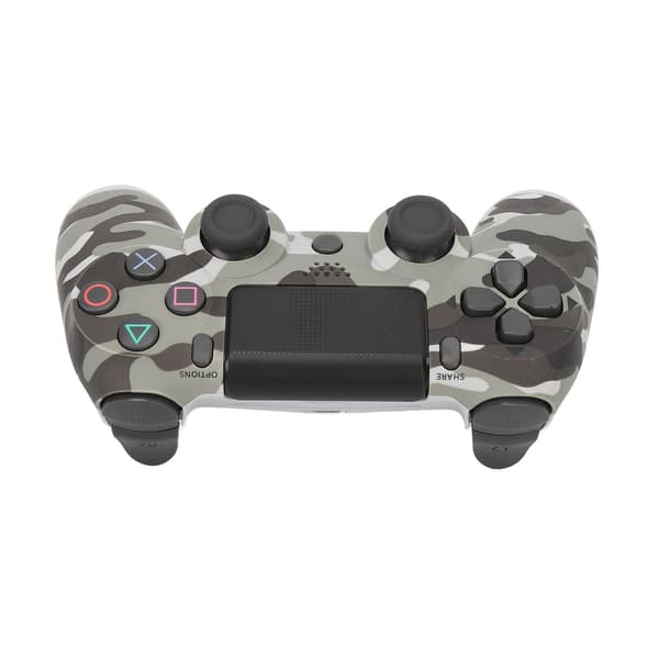 Spelkontroll Dubbel Vibration Känslig Trådlös Kontroll Gamepad för PS4 Slim Pro för PS5 Kamouflage Grå