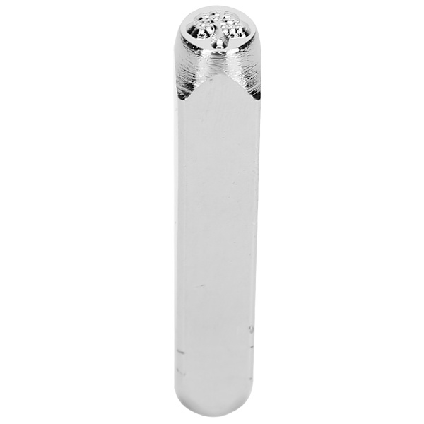 6mm 1/4\" Metal håndstempel design punch værktøj til DIY smykker udskæring fremstilling af håndværkLeaf