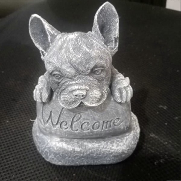 Franske Bulldogs velkommen hjem eller have tilbehør terrasse haveindretning udendørs indretning