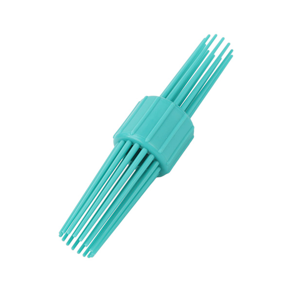 Slip Hair Curling Comb Säkerhet Halksäker Multi Teeth Roll Hårkam för kvinnor Lady Girl