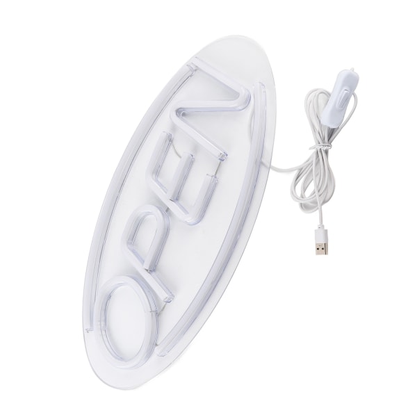 ÖPPNA Bokstäverformade hängande LED Neonljus Butiksskyltar USB LED-ljus för Hembutik
