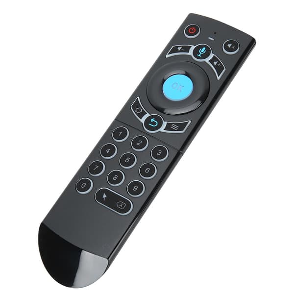 G21 USB trådlös bakgrundsbelyst Air Remote Mouse Smart röstkontroll med gyroskop