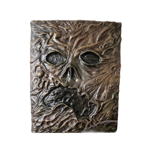 Ondskapens Bok Spellbook Lær Hardcover Journal Spells Dekorasjon Horror Film Prop Dekor Notatbok