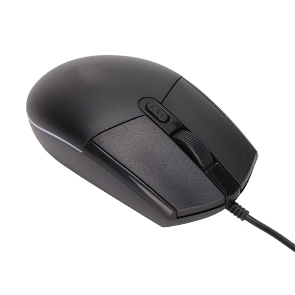 RGB Gaming Mouse 1600DPI High Fit RGB-baggrundslys Kompakt bærbar mus med ledning til kontorhusholdning