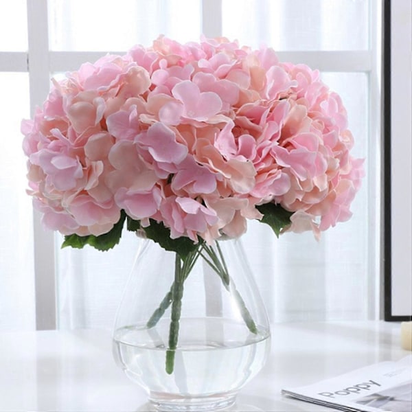 1 st Blekningsfri DIY Falsk Blomma Konstgjord Siden Bröllopsrekvisita Konstgjord Växt Heminredning BoSaiD Gul