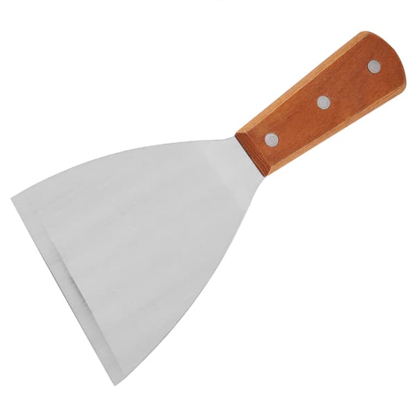 Grillspade i rustfritt stål, non-stick, varmebestandig, til biff og matlaging