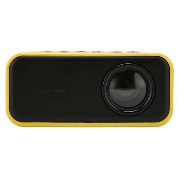Mini Projektor 1080P HD LED Øyebeskyttelse Bærbar Filmprojektor Barn Gave for Utendørs Camping AU Plugg