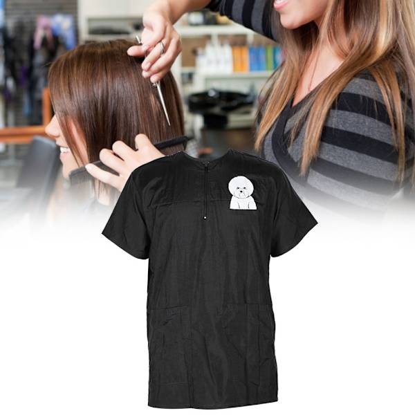 Frisör Grooming Smocks Frisyr Cape Barber Förkläde för Frisörsalong Hundfrisörer