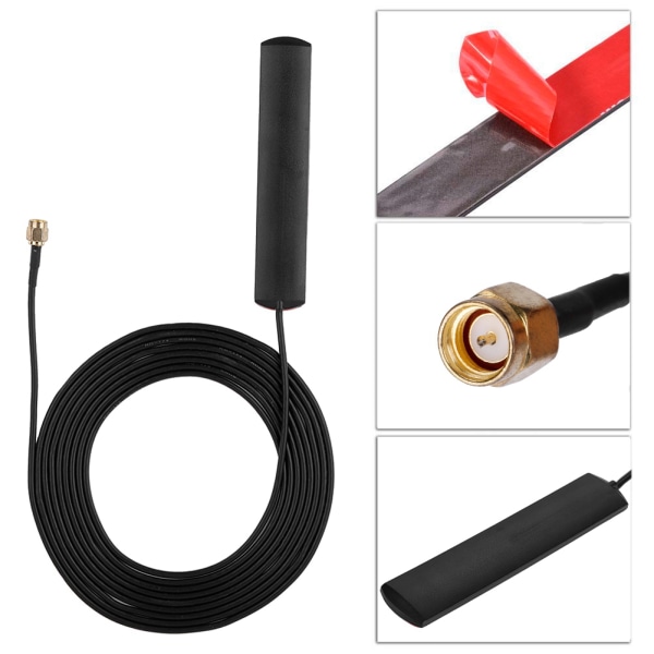Tovejs bredbåndsscanner Mobilradio Antenne Glas Mount Mobile Full Band
