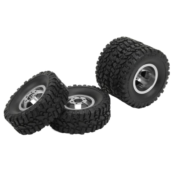 4WD kumirenkaat alumiinivanteen napa WPL C14 C24 B14 B24 B16 B36 1/16 RC Auton päivitys PartSilver