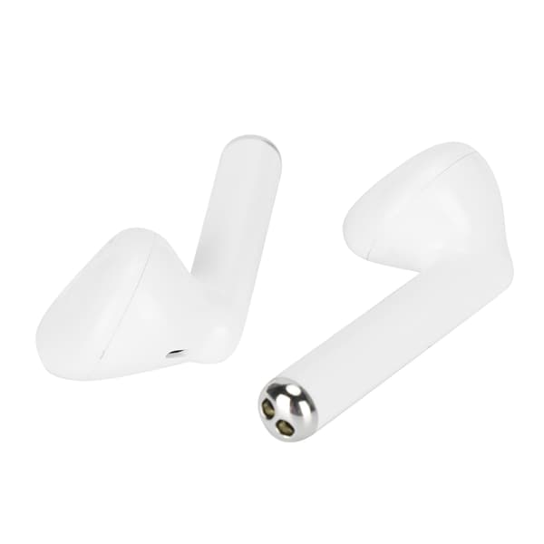 TWS Trådløse Bluetooth 5.0 Høretelefoner Halv In-Ear IPX4 Vandtætte Ørepropper til iPhone/Android Hvid