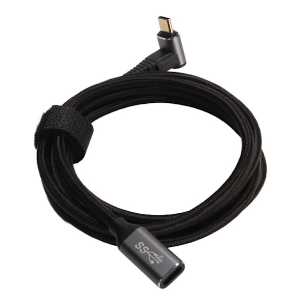 USB C 3.1 hann-til-hun-kabel PD100W Hurtiglading 10Gbps 4K ved 60Hz USB C-ladekabel for Steam Deck-spillkonsoller 150cm/59.1in