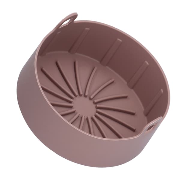 Genanvendelig Silikone Gryde Erstatning Køkken Elektrisk Friturekurv Bakke Bage Tilbehør 20℃220℃ (16cm Kaffe)