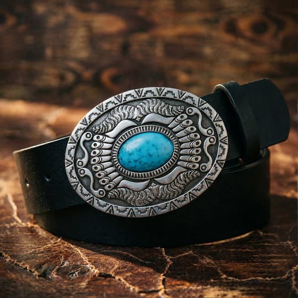 Western turkisbelte Retro Cowboy Midjebelte Kvinner